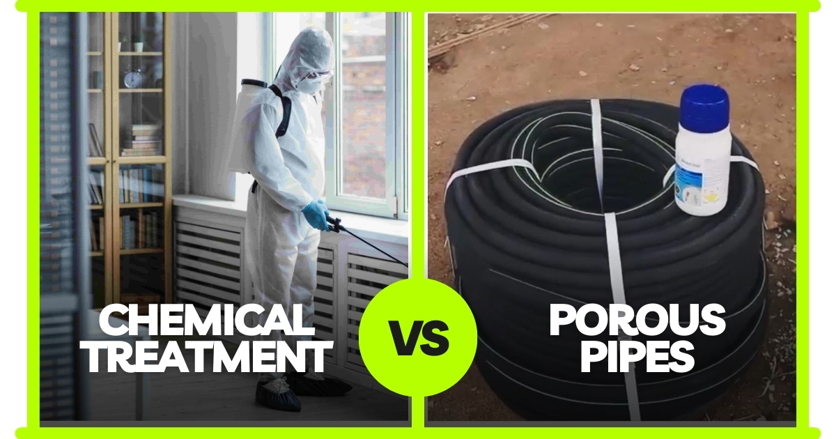Comparing Costs: Porous Pipes vs. Chemical Termite Treatments