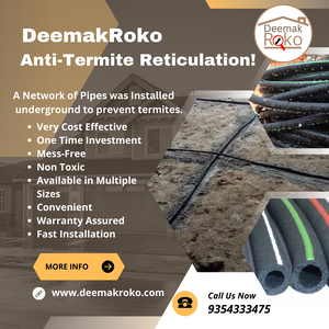 Anti Termite reticulation system ( porous Pipes)