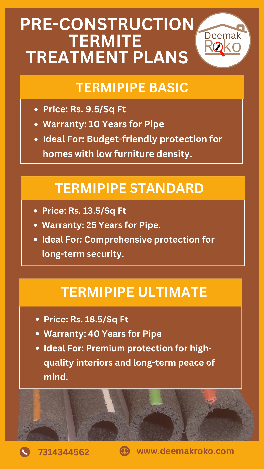 Termite Control Cost (Pre Construction) - DeemakRoko