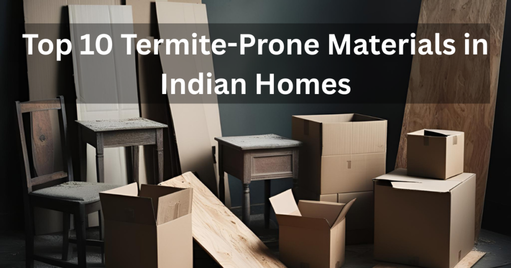 Top 10 Termite-Prone Materials in Indian Homes