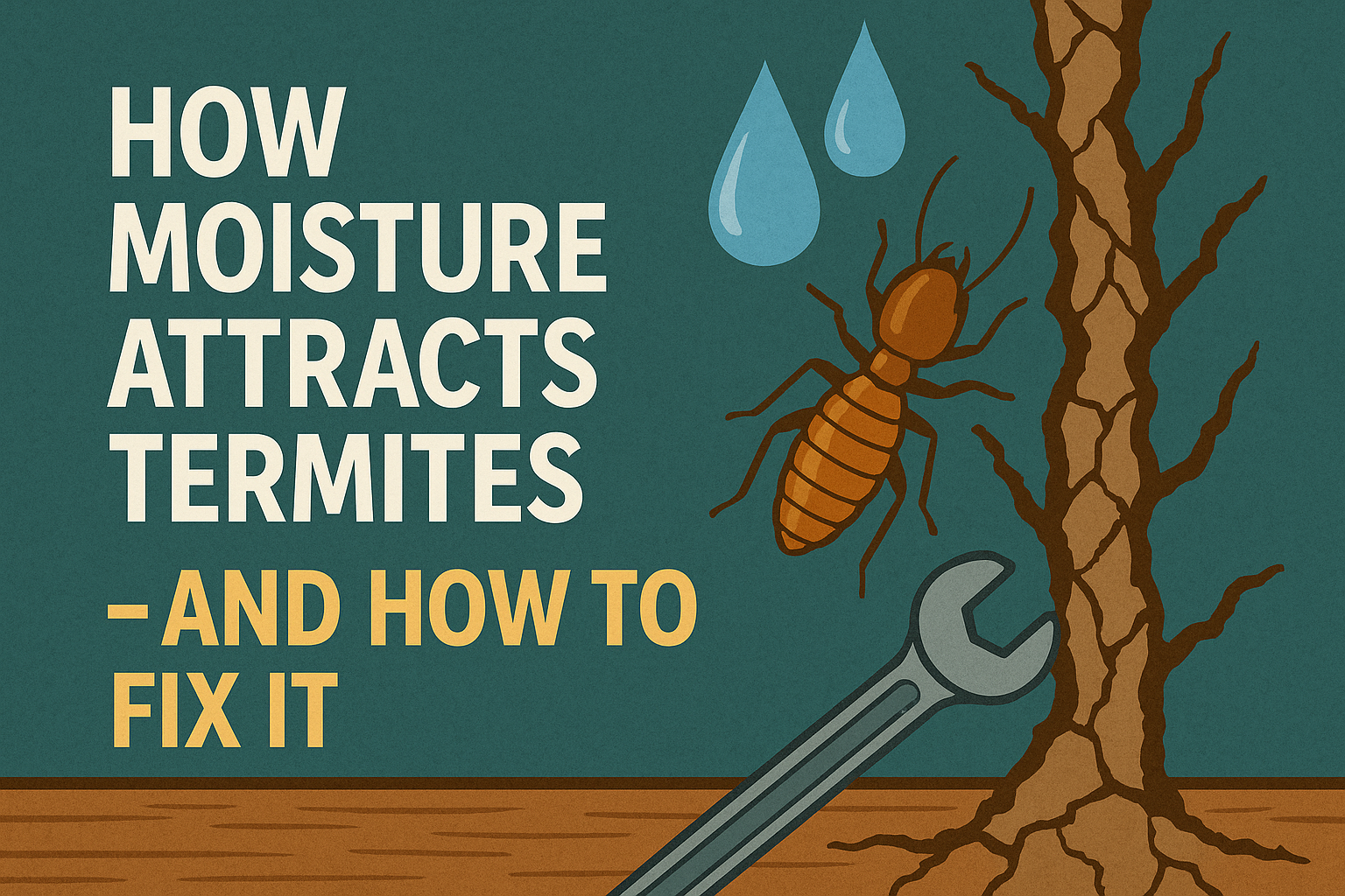 How Moisture Attracts Termites