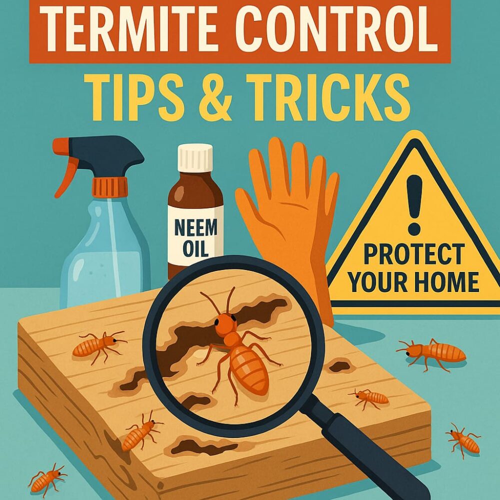 termite control tips and tricks