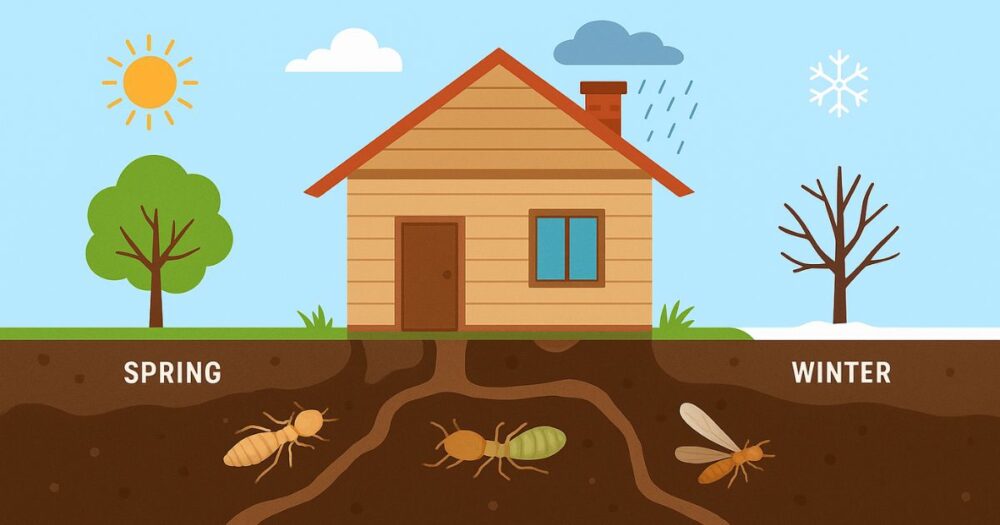 Seasonal Termite Activity: When Your Home is Most at Risk